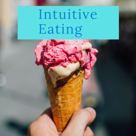 Intuitive Eating – Starting with  #1 – Rejecting the Diet Mentality